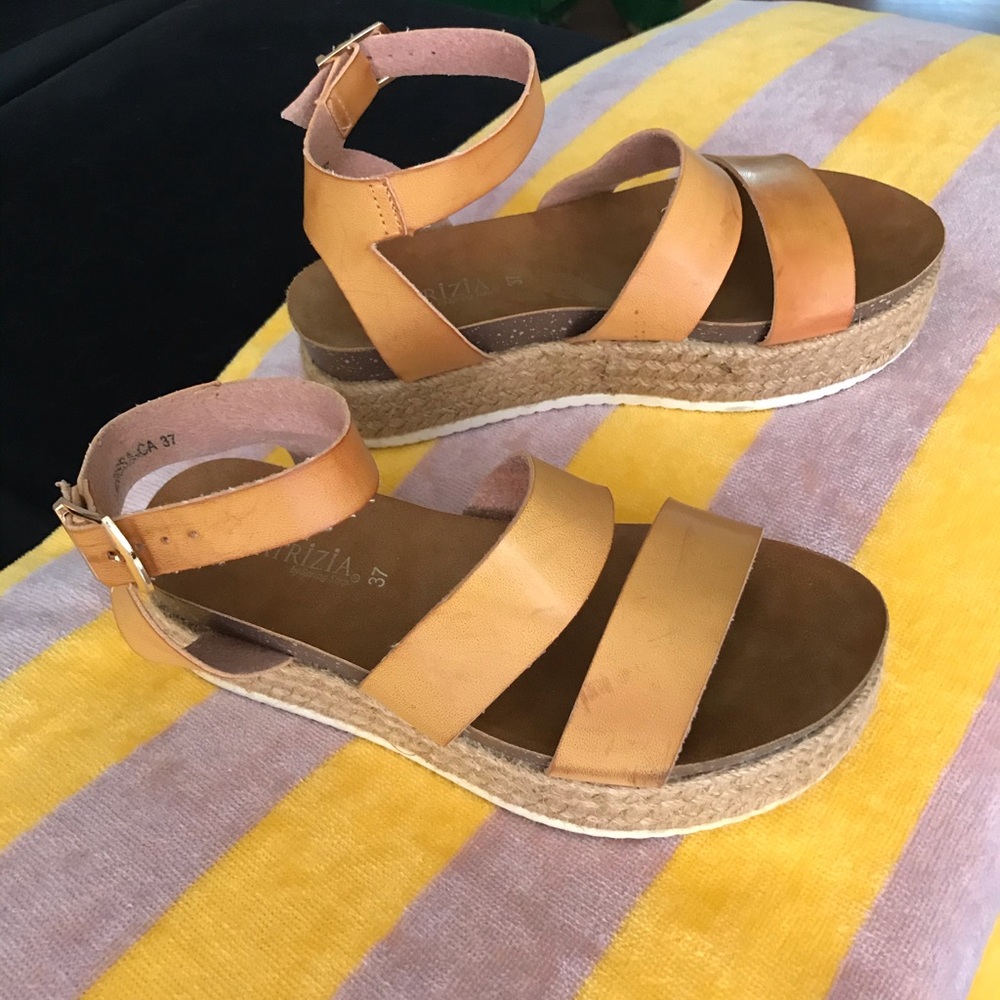 PLATFORM ESPADRILLE SANDALS